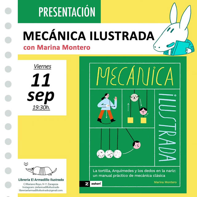 Marina Montero presenta 'Mecánica Ilustrada'